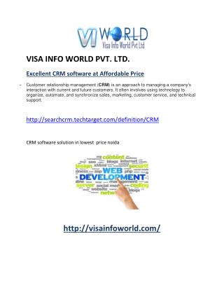 Web development(9899756694) at lowest price india-visainfoworld.com