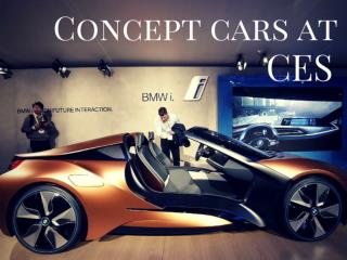 Concept cars at CES