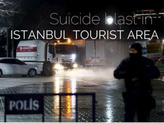 Suicide blast in Istanbul tourist area