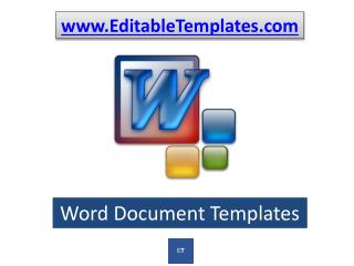 Editabletemplates.com - Word Document Templates
