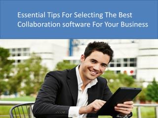 Collaboration Software, Online Collaboration Platform