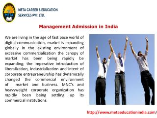 Management admission in India