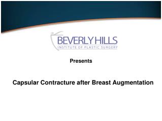 Capsular Contracture after Breast Augmentation