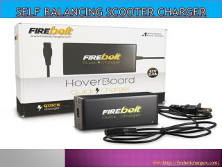 Self balancing scooter charger - Fire Bolt