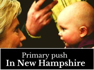 Primary push in New Hampshire
