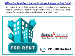 Office For Rent in Laxmi Nagar East Delhi