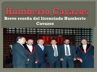 primer ministro humberto Cavazos en mexico