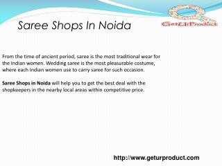 Saree Shops In Noida