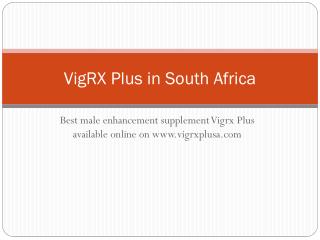 Where to buy vigrx plus in South Africa
