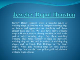 Houston Wedding Rings