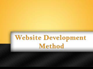 Website Development Method