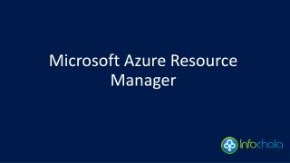 Azure Resource manager