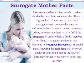 Surrogate Mother Facts