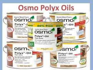 Buy Online Osmo Polyx Oils Products and Advice