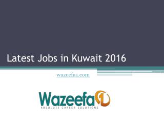 Latest Careers and Jobs in Kuwait