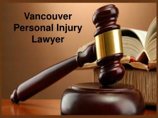 Vancouver Personal Injury Lawyer