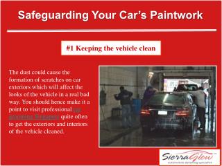 Safeguarding your car’s paintwork