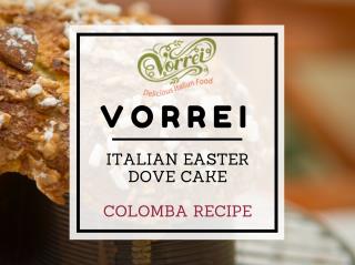 Italian Easter Colomba Pasquale Cake Recipe