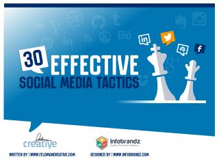 30 Effective Social Media Tactics
