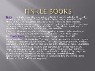 Tinkle Books