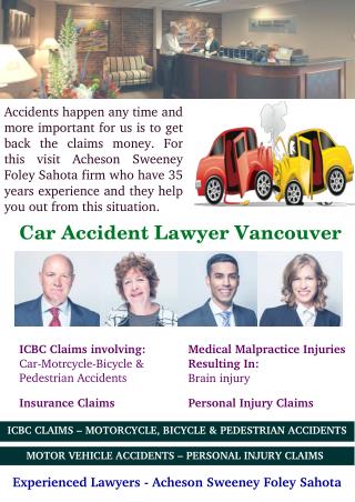 Car Accident Lawyer Vancouver