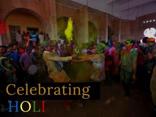 Celebrating Holi