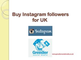 Buy Instagram Followers for UK