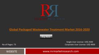 Packaged Wastewater Treatment Market Trends, Challenges and Growth Drivers Analysis 2020