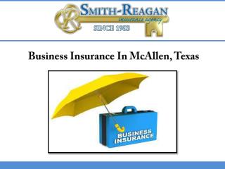 Business Insurance In McAllen, Texas