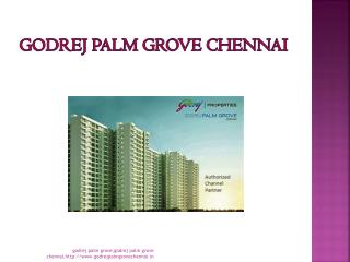Godrej Palm Grove Chennai details