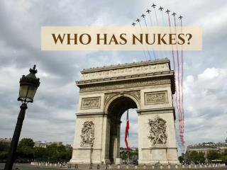 Who has nukes?