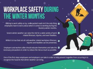 Workplace Safety During the Winter Months
