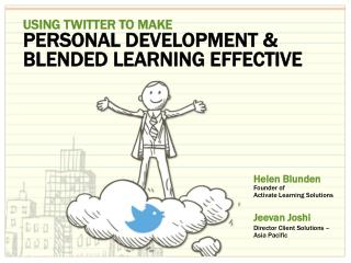 Using Twitter To Make Personal Development & Blended Learning Effective