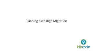 Planning Exchange Migration - infochola