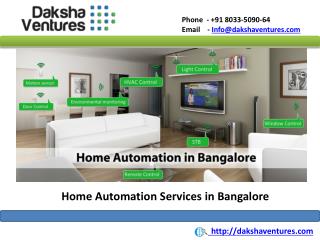 Home Automation in Bangalore