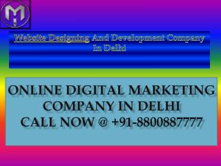 Website Desingning Company In Delhi
