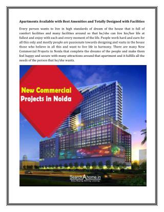 New Commercial Projects in Noida