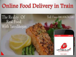 Online Food Delivery in Train