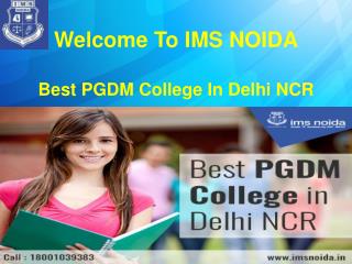 Best PGDM College In Delhi NCR
