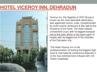 Book Hotel Viceroy Inn Dehradun online