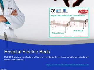 Hospital Electric Beds | DESCO