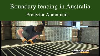 Boundary Fencing