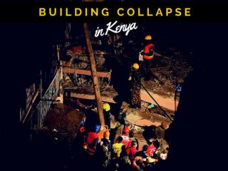 Building collapse in Kenya