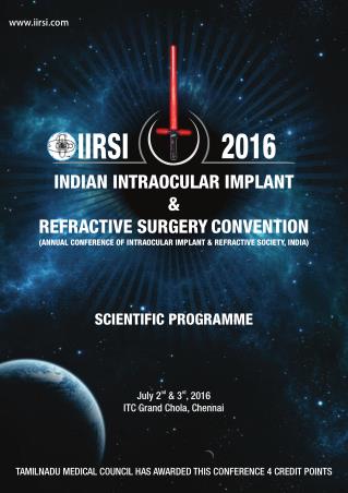 IIRSI Conference Brochure 2016