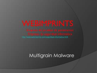 Multigrain Malware