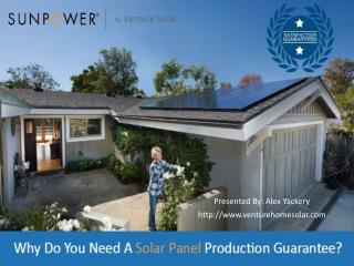 What Is a Solar Production Guarantee and Why Do You Need One?