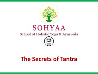 The Secrets of Tantra