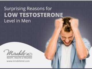 Top Factors that Causes Low Testosterone in Men
