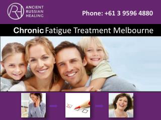 Chronic Fatigue Treatment Melbourne