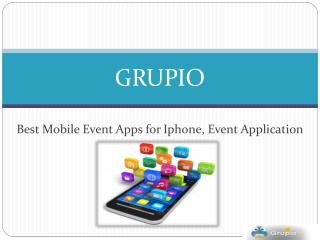 Grupio - Powering the connected event
